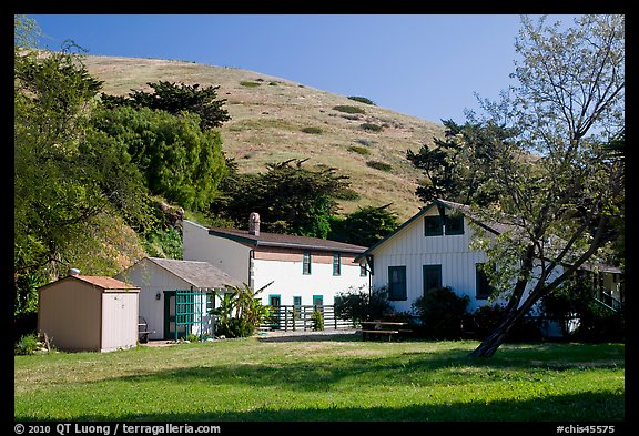 Historic Scorpion Ranch, Santa Cruz Island. Channel Islands National Park, California, USA.