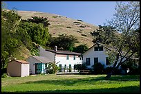 Historic Scorpion Ranch, Santa Cruz Island. Channel Islands National Park, California, USA. (color)