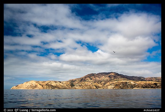 South side, Santa Cruz Island. Channel Islands National Park (color)