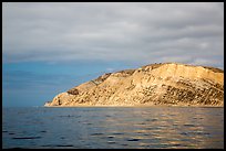 Yellow cliffs, Santa Cruz Island. Channel Islands National Park ( color)