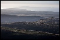 View westward with San Miguel Island, Santa Rosa Island. Channel Islands National Park ( color)