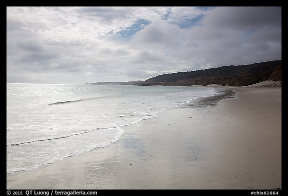 Water Canyon Beach, Santa Rosa Island. Channel Islands National Park (color)