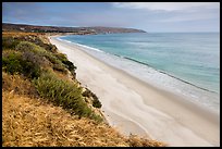 Water Canyon Beach and Bechers Bay, Santa Rosa Island. Channel Islands National Park ( color)