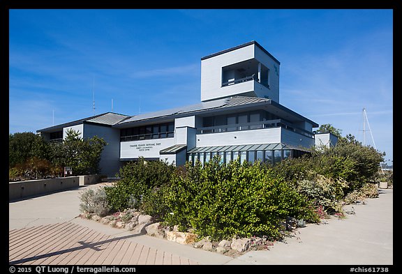 Robert Lagomarsino Visitor Center. Channel Islands National Park (color)