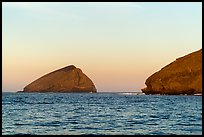 Sutil Island and Santa Barbara Island at sunrise. Channel Islands National Park, California, USA.