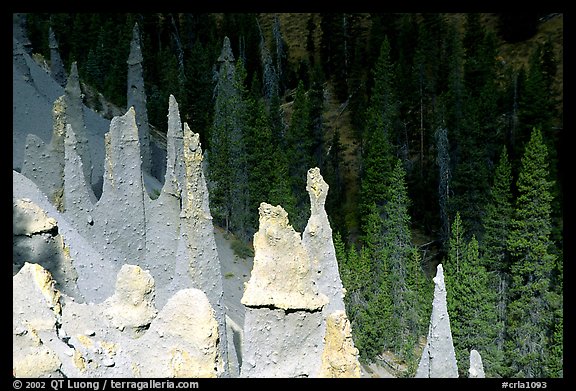 The Pinnacles. Crater Lake National Park, Oregon, USA.