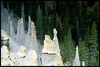 The Pinnacles. Crater Lake National Park ( color)