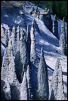 Ancient fossilized vents. Crater Lake National Park, Oregon, USA.