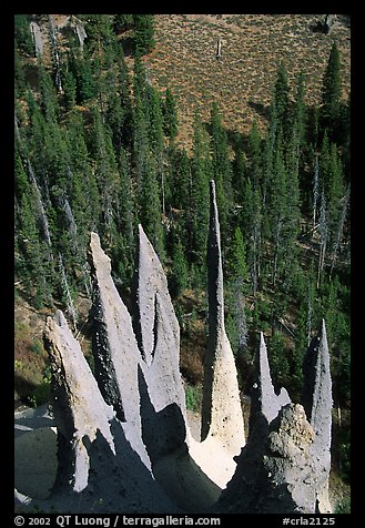 Pinnacles. Crater Lake National Park, Oregon, USA.