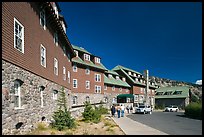 Crater Lake Lodge. Crater Lake National Park, Oregon, USA. (color)