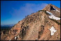 The Watchman. Crater Lake National Park ( color)