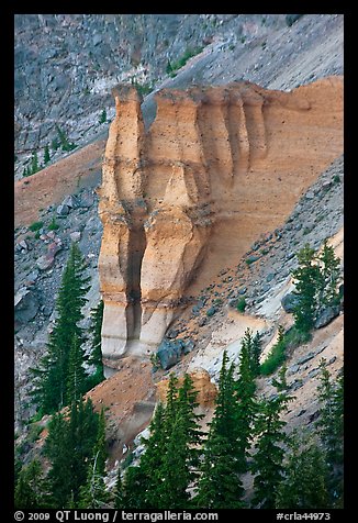 Pumice Castle. Crater Lake National Park, Oregon, USA.