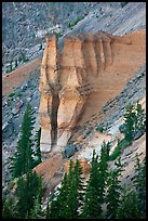 Pumice Castle. Crater Lake National Park, Oregon, USA.