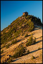 Mount Scott summit and fire lookout. Crater Lake National Park ( color)