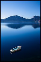 Tour boat, Cleetwood Cove. Crater Lake National Park ( color)