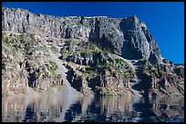 Tall cliffs of Llao Rock and Llao Bay. Crater Lake National Park ( color)