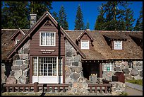 Steel Visitor Center. Crater Lake National Park ( color)