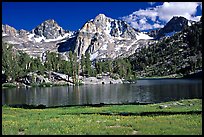 Rae Lake and Painted Lady. Kings Canyon  National Park, California, USA.