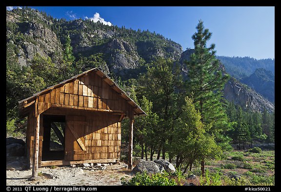 Knapps Cabin. Kings Canyon National Park, California, USA.