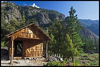 Knapps Cabin. Kings Canyon National Park, California, USA. (color)