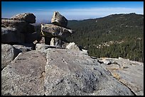 Granite slabs, Buena Vista. Kings Canyon National Park ( color)