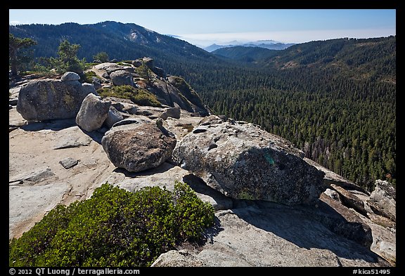 Redwood Canyon seen from Buena Vista. Kings Canyon National Park, California, USA.