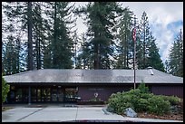 Kings Canyon Visitor Center. Kings Canyon National Park, California, USA.