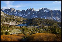 Kearsarge Basin. Kings Canyon National Park ( color)