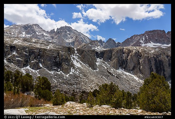 Mt Stanford. Kings Canyon National Park (color)