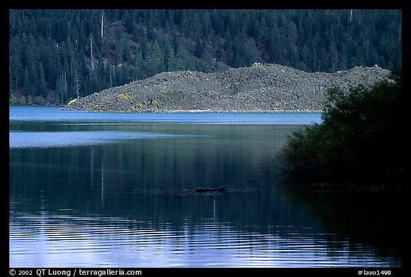Butte Lake. Lassen Volcanic National Park (color)