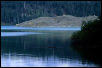 Butte Lake. Lassen Volcanic National Park, California, USA. (color)