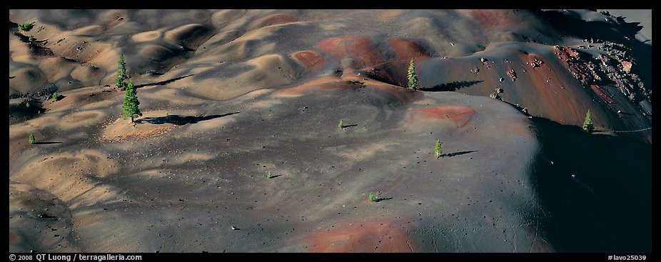 Painted dunes. Lassen Volcanic National Park (color)