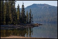 Mount Harkness above Juniper Lake. Lassen Volcanic National Park ( color)