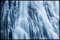 Section of Narada Falls with multiple water channels. Mount Rainier National Park ( color)