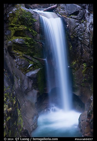 Christine Falls. Mount Rainier National Park, Washington, USA.