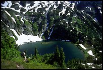 Doubtful Lake, North Cascades National Park.  ( color)