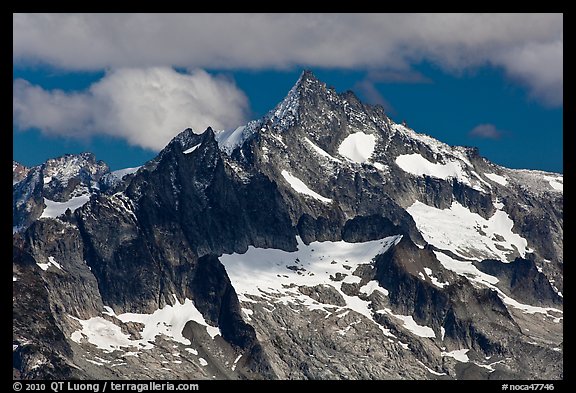 Forbidden Peak, North Cascades National Park.  (color)