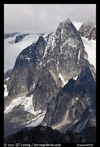 Early Morning Spires, North Cascades National Park. Washington, USA.