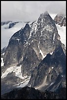 Early Morning Spires, North Cascades National Park. Washington, USA.