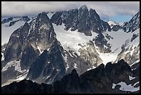 Early Morning Spires, North Cascades National Park. Washington, USA.