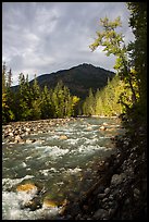 Stehekin River, North Cascades National Park Service Complex. Washington, USA.