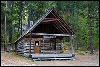 Historic schoolhouse, Stehekin, North Cascades National Park Service Complex. Washington, USA.