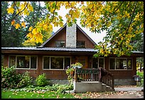 Bakery, Stehekin, North Cascades National Park Service Complex.  ( color)