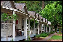 Cabins of Crescent Lake Lodge. Olympic National Park ( color)