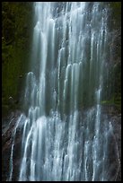 Marymere Falls close-up. Olympic National Park, Washington, USA.