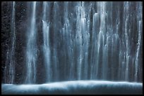 Ethereal waters, base of Marymere Fall. Olympic National Park ( color)