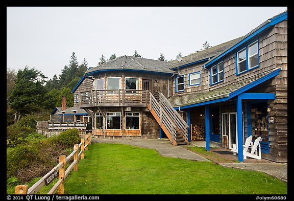 Kalaloch Lodge. Olympic National Park (color)