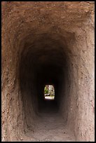 Tunnel. Pinnacles National Park, California, USA. (color)