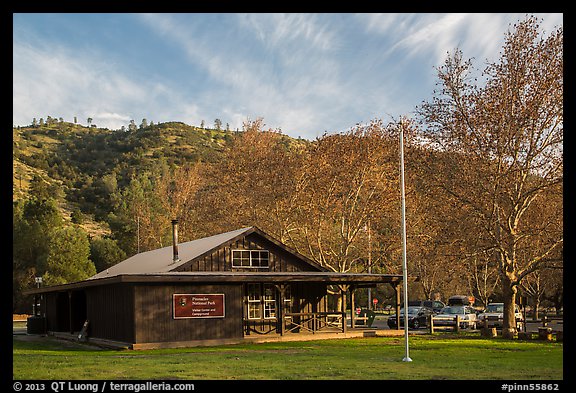 Visitor center and campground. Pinnacles National Park (color)