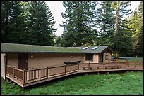 Hiouchi Information center. Redwood National Park, California, USA.